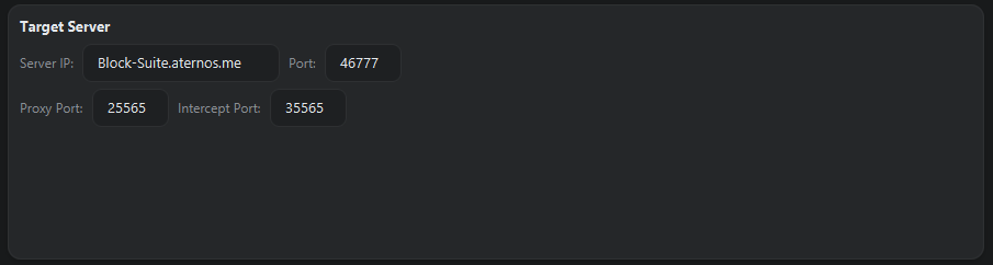 Playit.gg dashboard showing the same port (25577) in the tunnel origin Local Port field